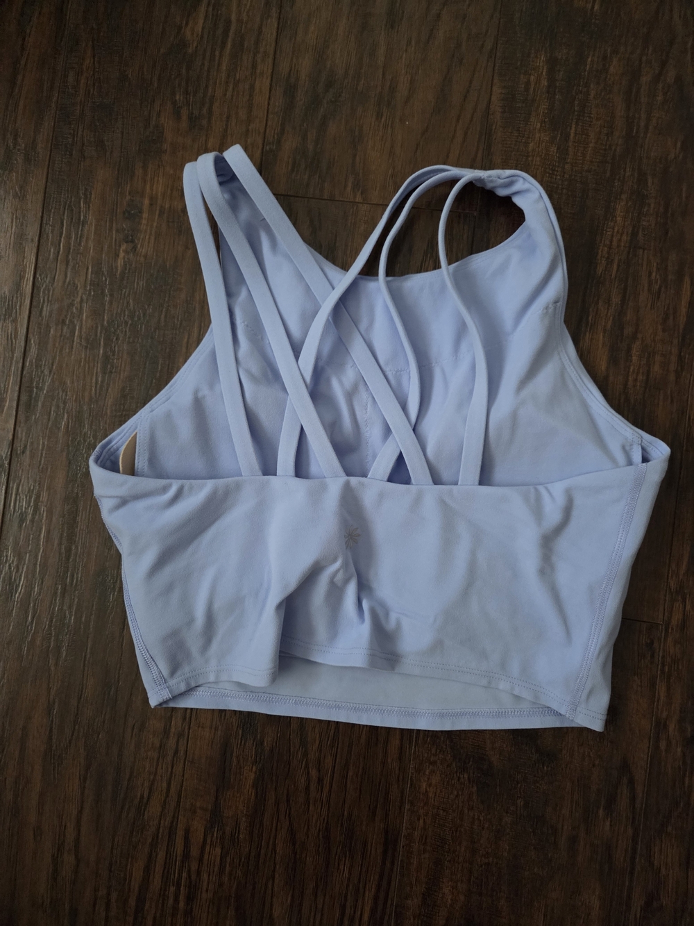 Athleta Lavender Strappy Low-Impact Sports Bra